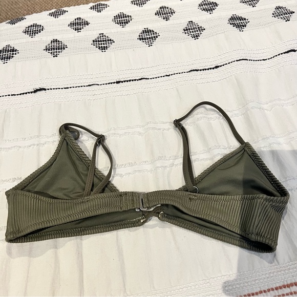 Army green bikini top - Picture 2 of 2
